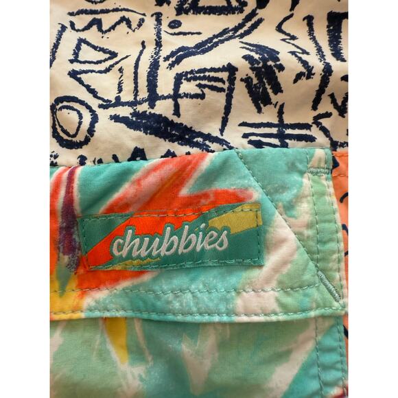 Chubbies Wanderers Club Pullover Reversible Sherpa Jacket XXL Men's Retro VTG - Picture 5 of 6